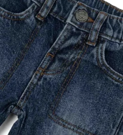 Jeans con risvolto