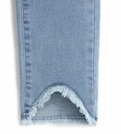 Jeans skinny sfrangiati
