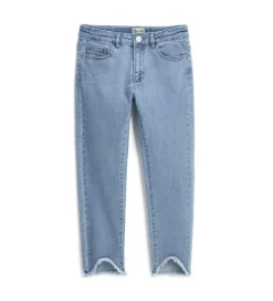 Jeans skinny sfrangiati