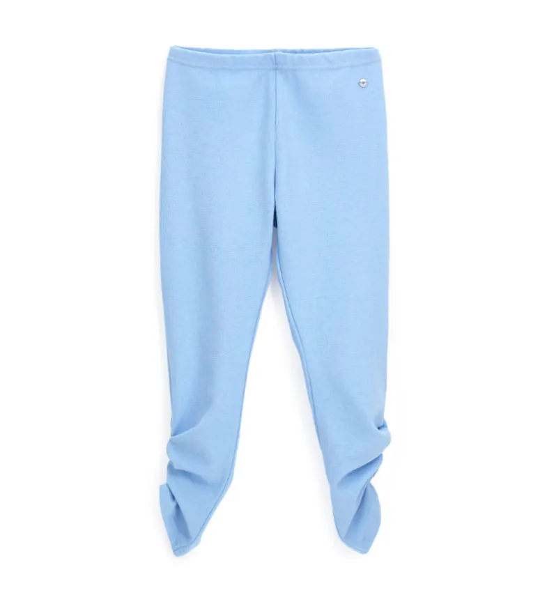 Leggings con arriccio