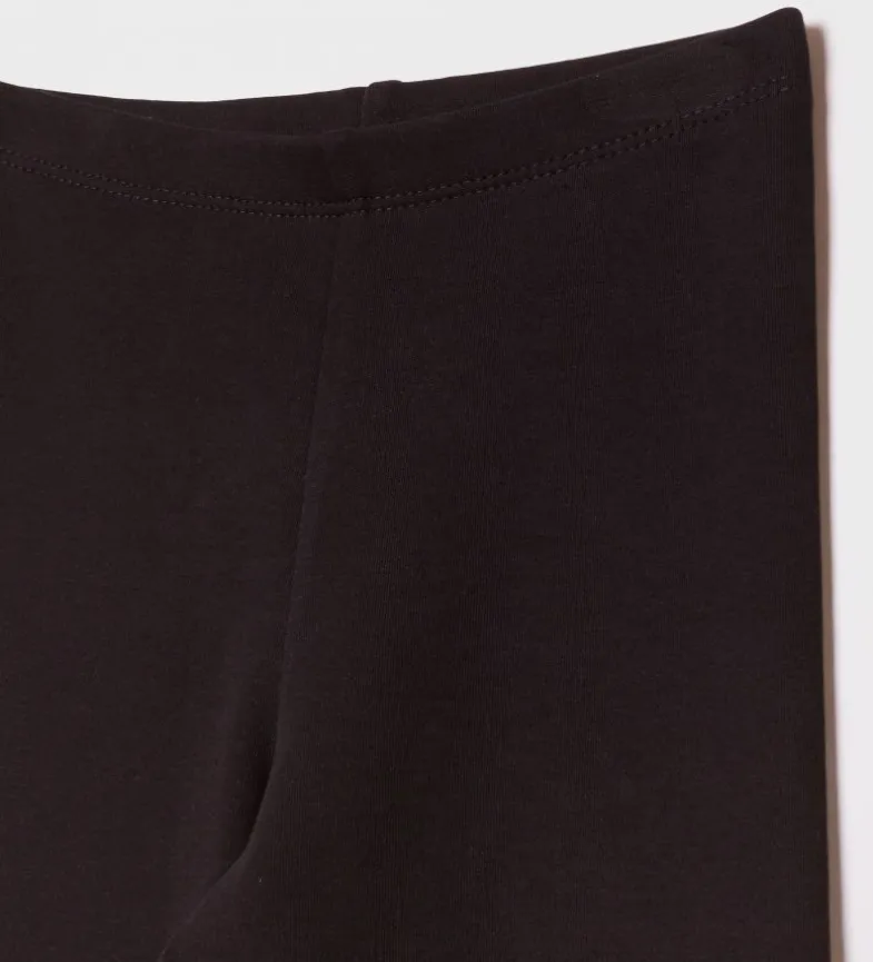 Leggings cotone pesante elasticizzato