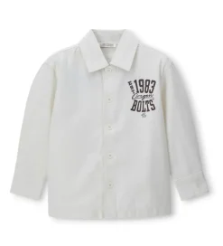 Overshirt con stampa