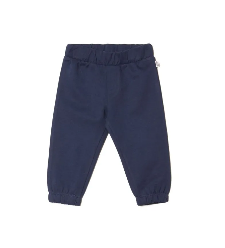 Pantalone con vita e fondi elastici