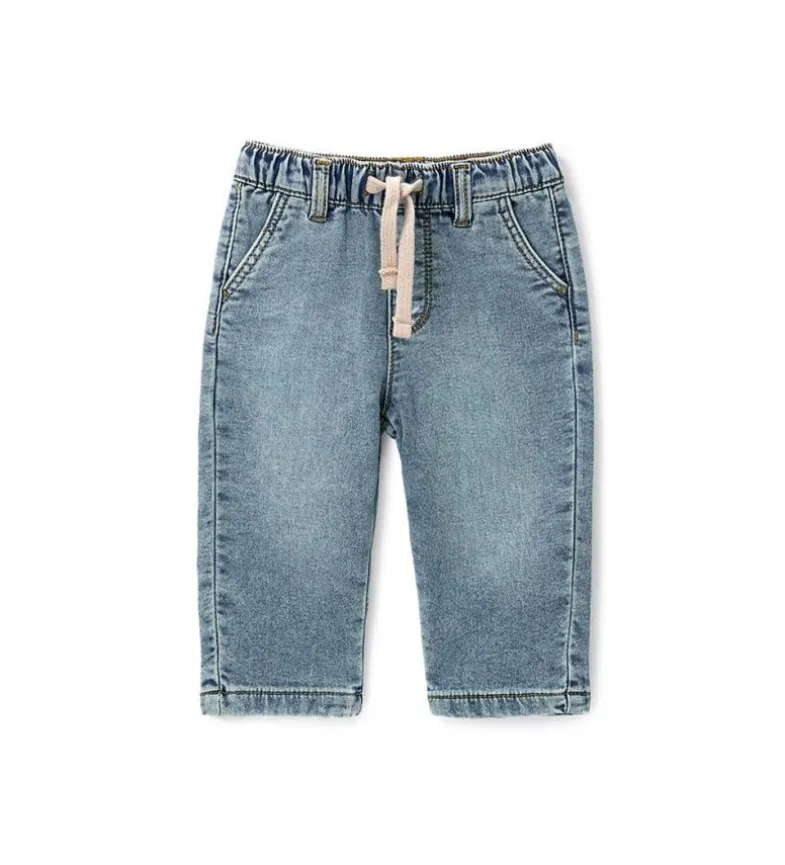 Pantaloni in felpa denim
