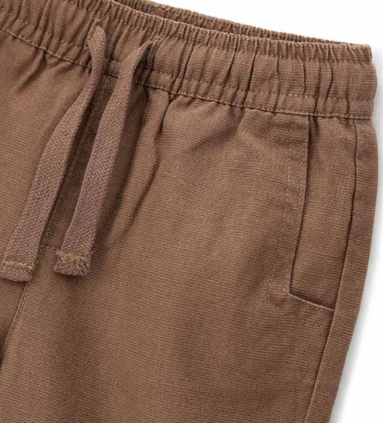 Pantaloni misto lino