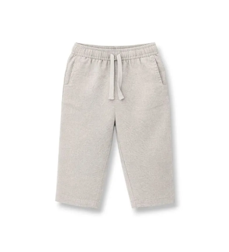 Pantaloni misto lino