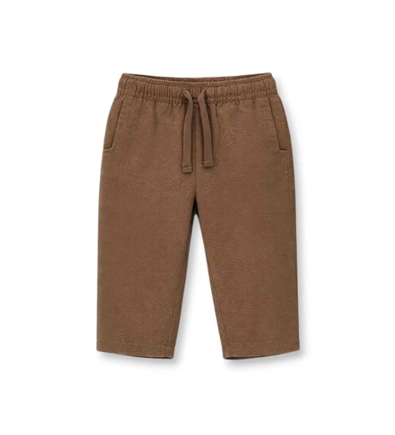 Pantaloni misto lino