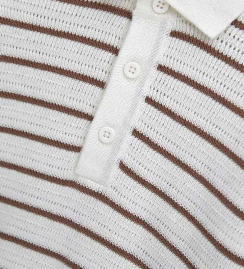 Polo a righe