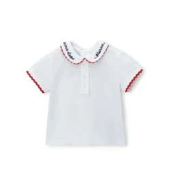 Polo con ricami