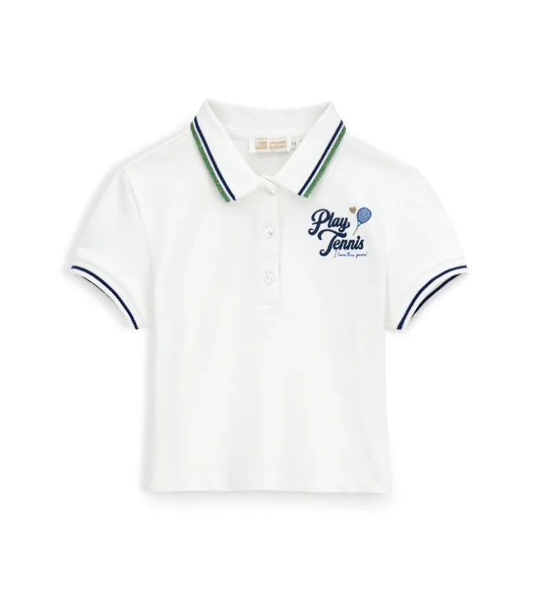 Polo con ricamo