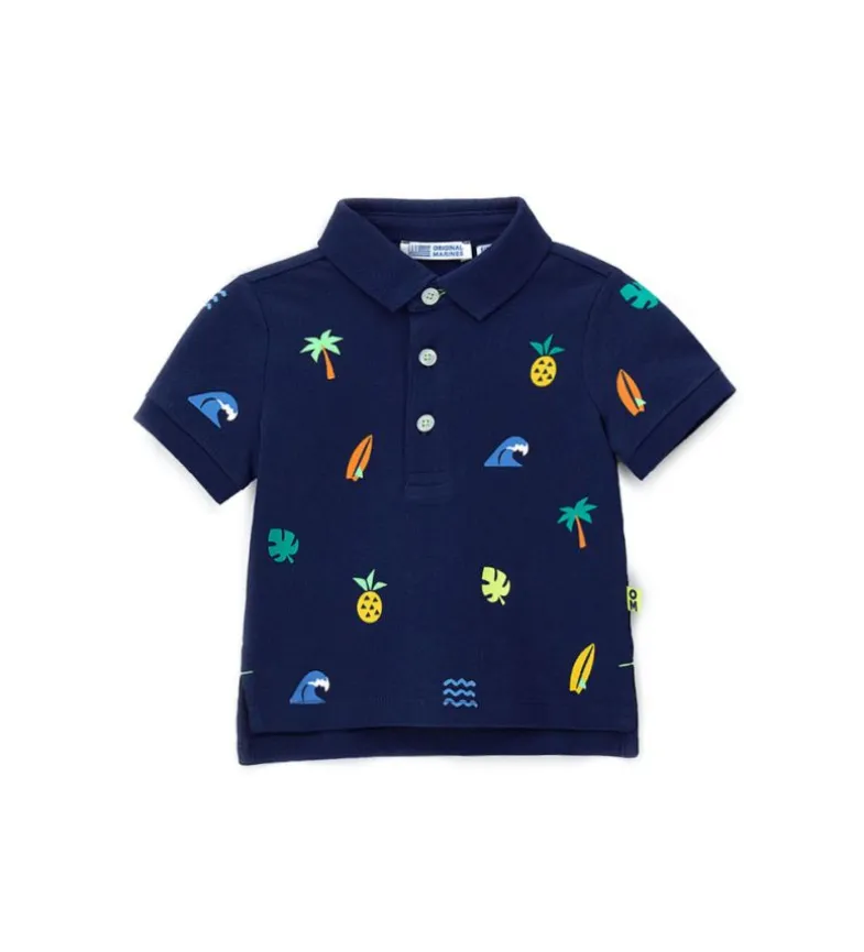 Polo con stampa