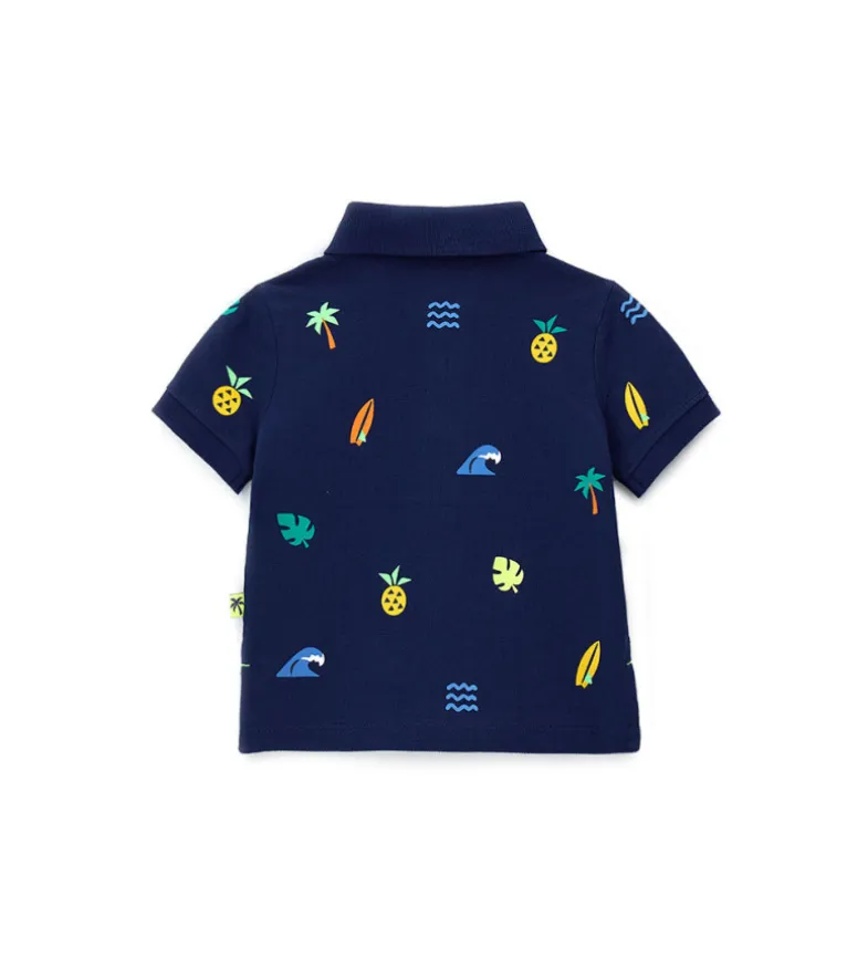 Polo con stampa
