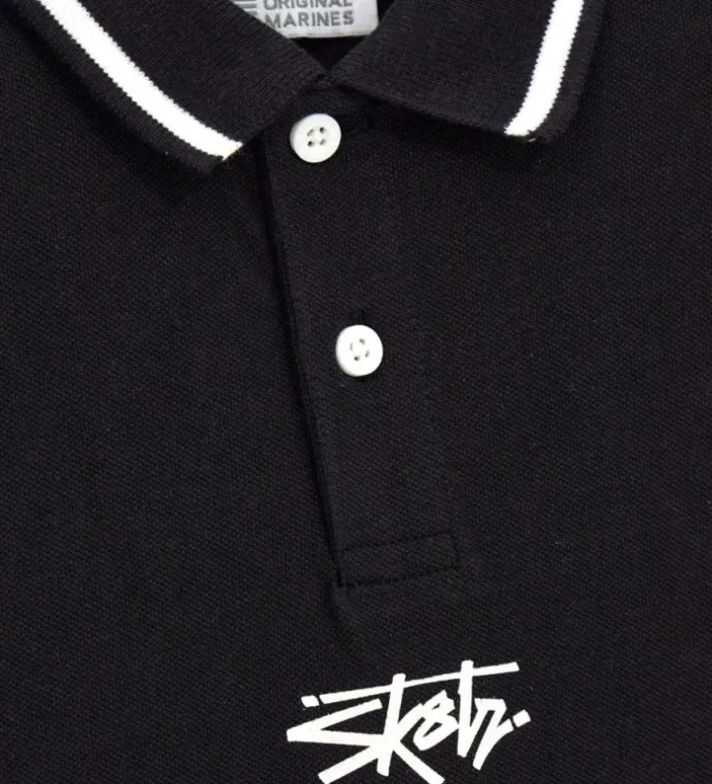 Polo piquet con stampe
