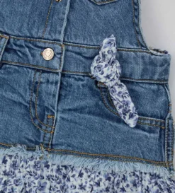 Salopette gonna jeans