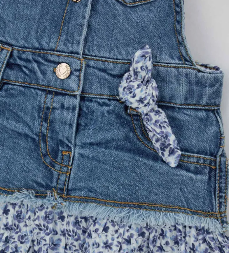 Salopette gonna jeans