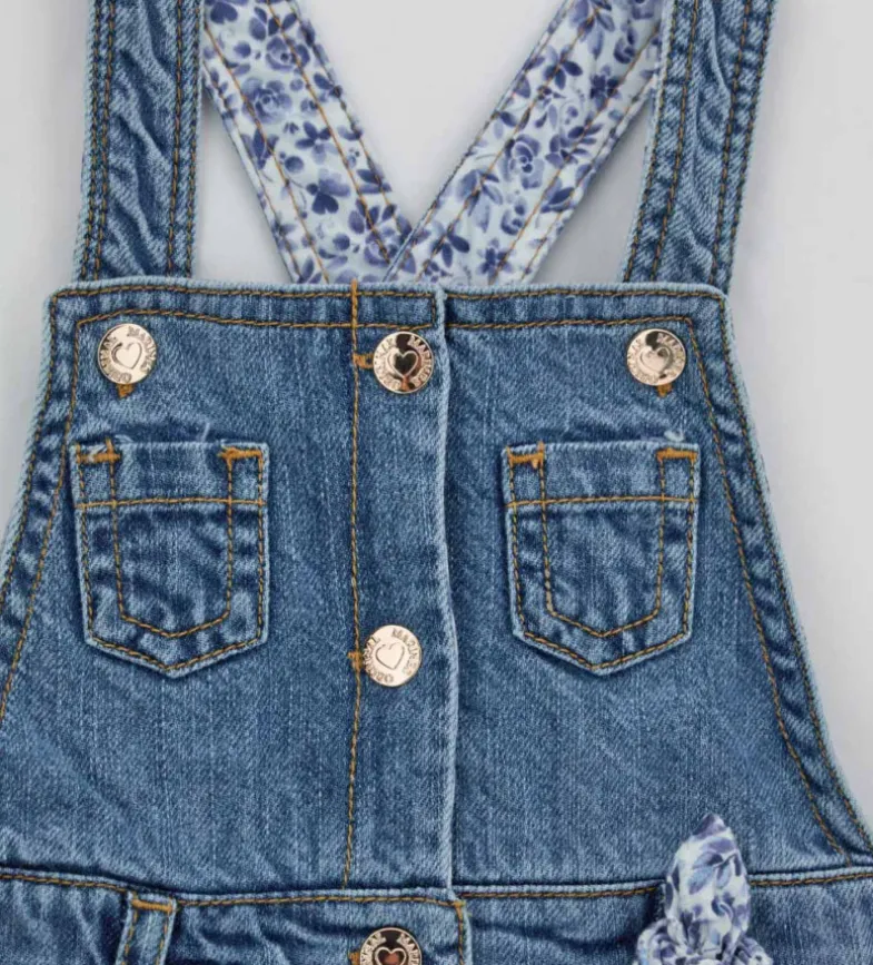 Salopette gonna jeans