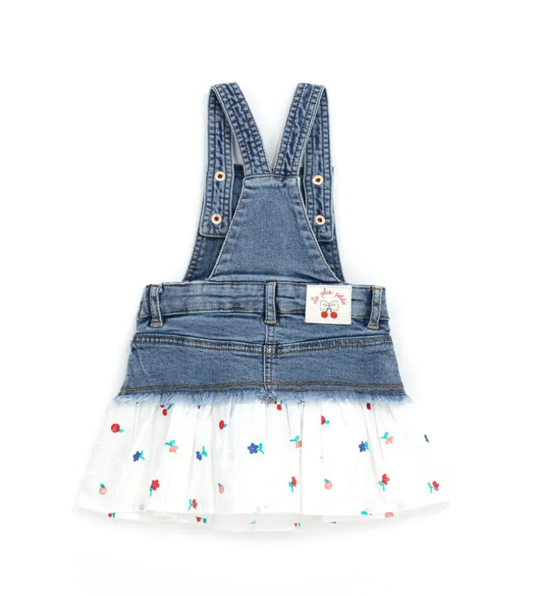 Salopette gonna jeans