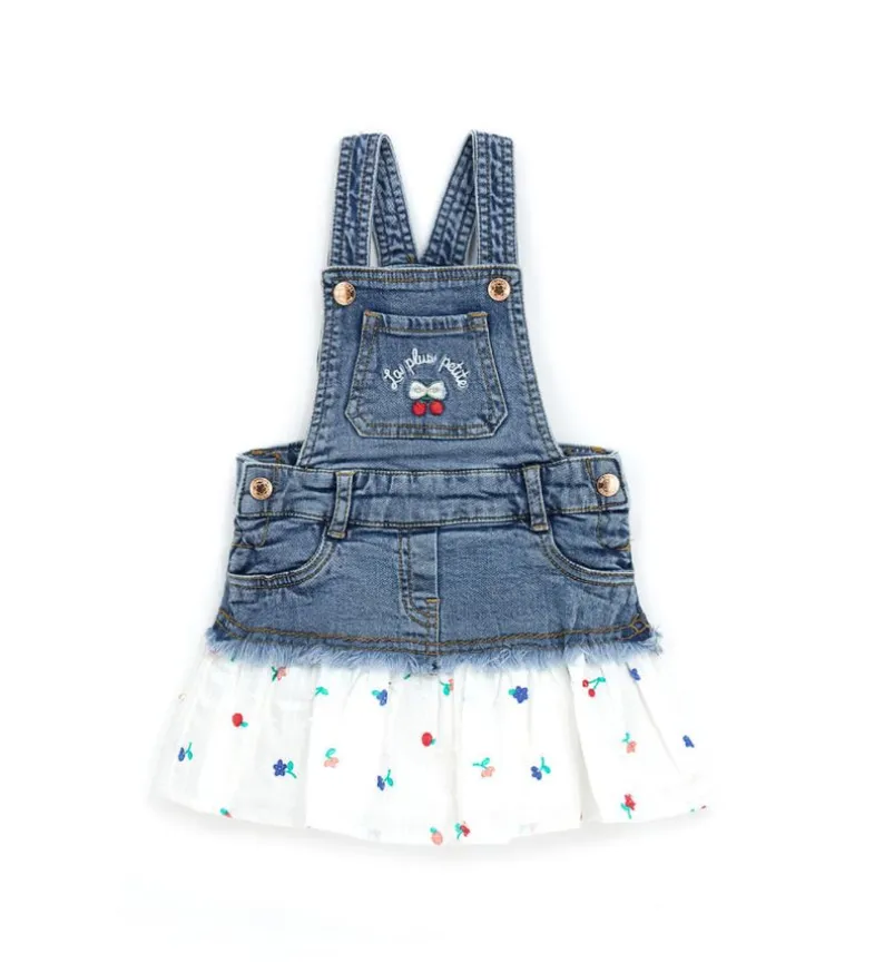 Salopette gonna jeans