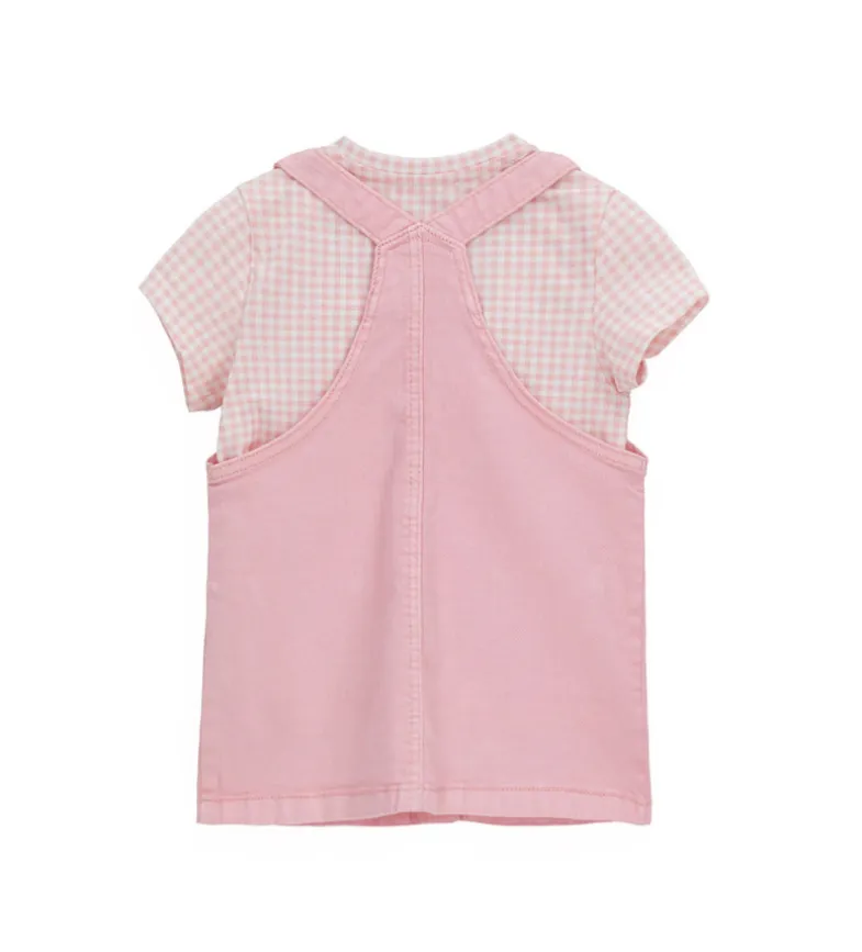 Set t-shirt e salopette