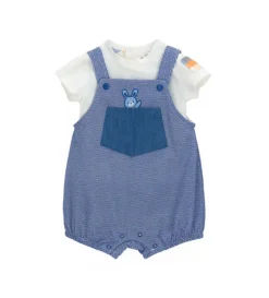 Set t-shirt e salopette