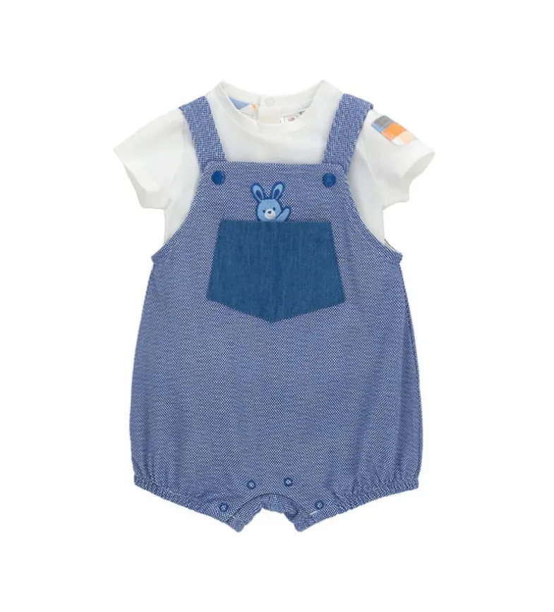 Set t-shirt e salopette