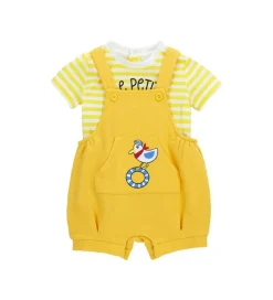 Set t-shirt e salopette