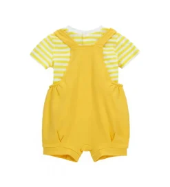 Set t-shirt e salopette