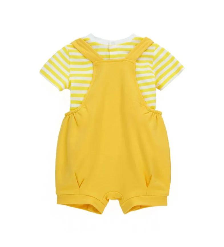 Set t-shirt e salopette