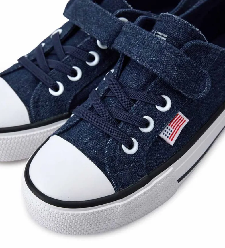 Sneakers con velcro