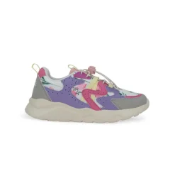 Sneakers nylon ed ecopelle