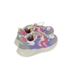 Sneakers nylon ed ecopelle