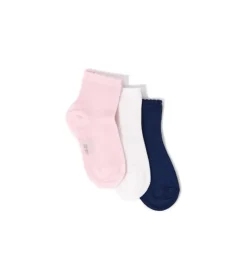 Tri-pack calzini traforati