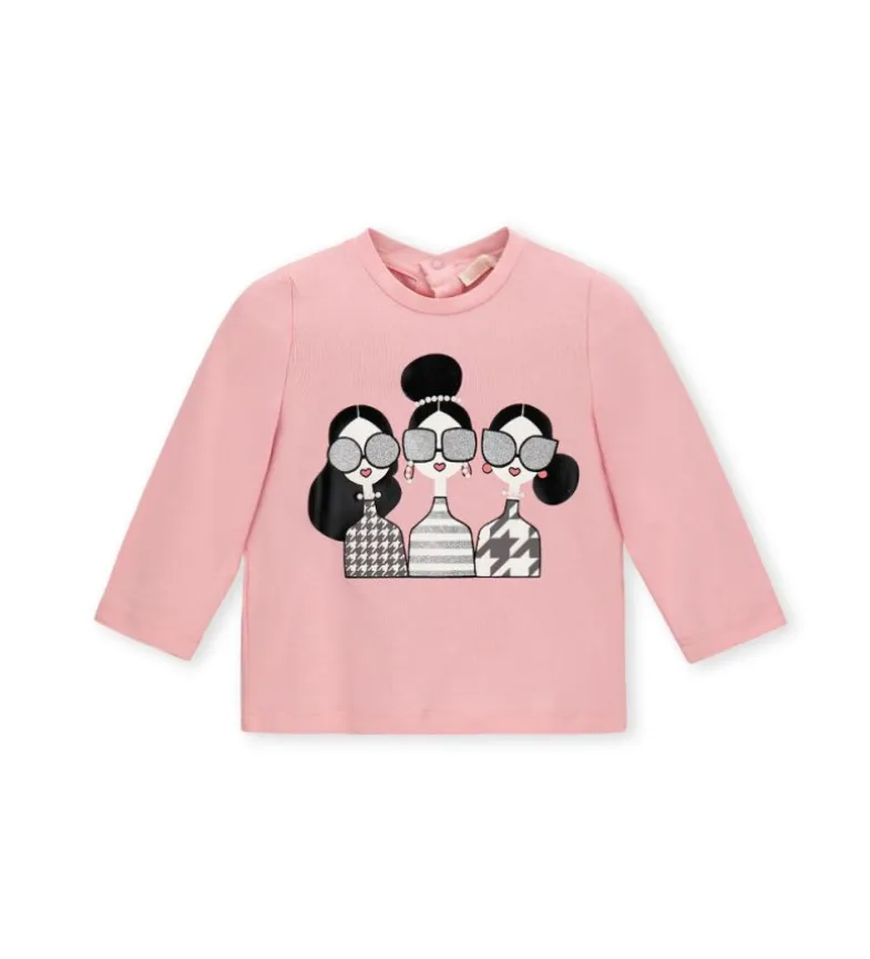 T-shirt a maniche lunghe