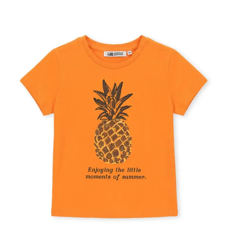 T-shirt arancione