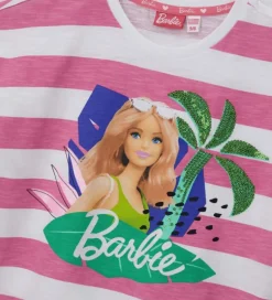 T-shirt Barbie a righe
