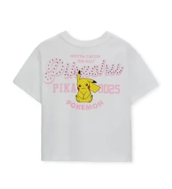 T-shirt bianca pokémon