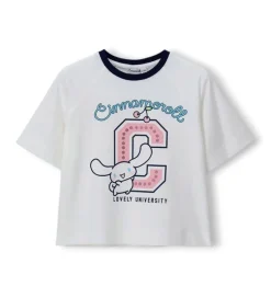 T-shirt Cinnamoroll bianca