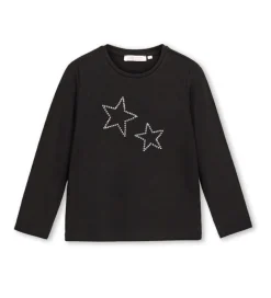 T-shirt con borchie