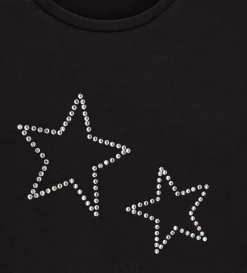 T-shirt con borchie