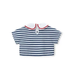 T-shirt con colletto