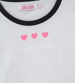 T-shirt con cuori