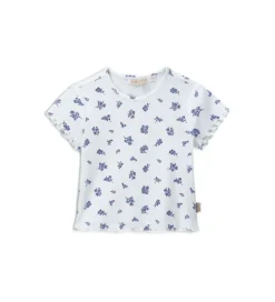 T-shirt con fiori