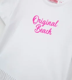 T-shirt con frange