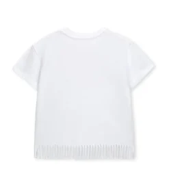 T-shirt con frange