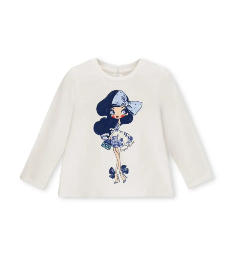 T-shirt con glitter