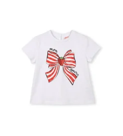 T-shirt con glitter
