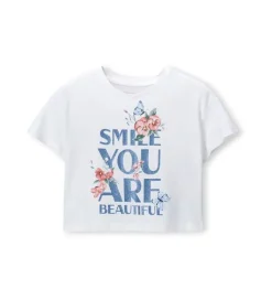 T-shirt con glitter