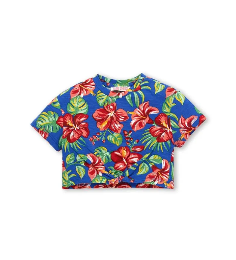 T-shirt con nodo