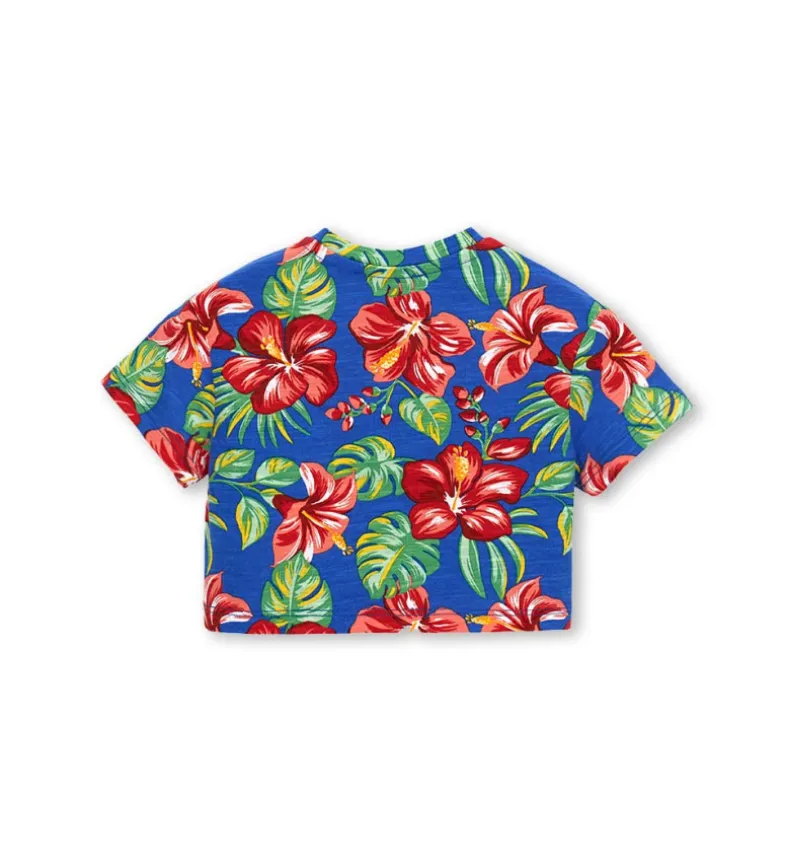 T-shirt con nodo