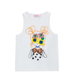T-shirt con paillettes